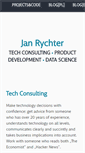 Mobile Screenshot of jan.rychter.com